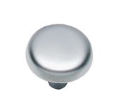 INTERSTEEL KNOP PLAT CHROOM MAT