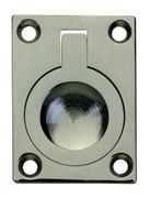 INTERSTEEL LUIKRING RECHT 51 X 38MM NIKKEL