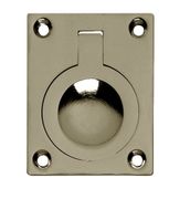 INTERSTEEL LUIKRING RECHT 60 X 47MM NIKKEL
