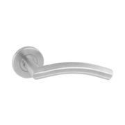 INTERSTEEL DEURKRUK LISA/HOEK 90° OP ROZET NEUTRAAL