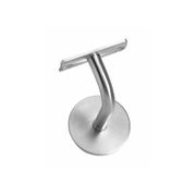 INTERSTEEL LEUNINGHOUDER GEBOGEN VLAK ZADEL RVS