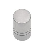 INTERSTEEL KNOP RECHT RVS