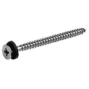 UBBINK RVS POZIDRIVE SCHROEF MET NEOPREEN VOLGRING 70 MM DIKTE 40/5 MM