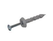 GB SLAGSCHROEFNAGEL MET KRAAGPLUG 5 X 50MM (8X40)