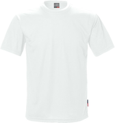 FRISTADS T-SHIRT M COOLMAX WIT