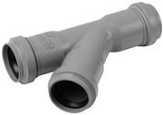 PPC T-STUK 45° GRIJS 3XM