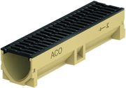 ACO DRAIN® EUROLINE LIJNAFWATERINGSGOOT 1000MM MET GIETIJZEREN ROOSTER