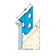 CEVESVERGEER STUCSTOPPROFIEL VERZINKT STAAL L= 2600MM - 1216H-2.60
