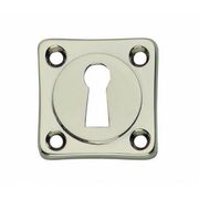 INTERSTEEL SLEUTELPLAATJES BASIC VIERKANT NIKKEL