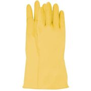 HUISHOUDHANDSCHOEN LATEX GEEL