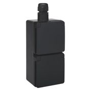 NIKO NEW HYDRO WCD OPBOUW RA 2V KV ZWART