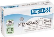 RAPID NIETEN STANDARD 24/6 GEGALVANISEERD 1.000 STUKS