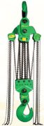 DELTA GREEN HANDKETTING TAKEL 1 TON GROEN HIJSHOOGTE 3 METER