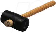 BERDAL RUBBER HAMER ZACHT 65MM