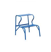 ZIMIT STUCADOORSBANKJE BLAUW