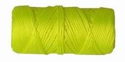 MELKMEISJE UITZETKOORD NYLON 1,4MM DIK, FLUOR, GEEL 50MTR
