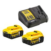 DEWALT DCB105P2-QW COMBISET 2X5.0AH
