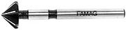 FAMAG VERZINKBOOR MET KOLF 8MM 20MM X 60MM X 90MM