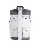 DASSY BODYWARMER HULST WIT/GRIJS
