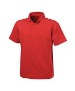 DASSY POLO LEON 100% KATOEN ROOD