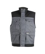 DASSY BODYWARMER HULST GRIJS/ZWART