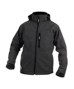 DASSY SOFTSHELL JACKET TAVIRA ZWART