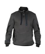 DASSY SWEATER STELLAR COPES80 (290 gr) ANTRACIETGRIJS/ZWART M