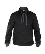 DASSY SWEATER STELLAR COPES80 (290 gr) ZWART/ANTRACIETGRIJS M