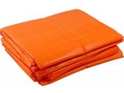 DEKKLEED POLYETHEEN ORANJE 8X10 METER