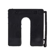 MILLI-MAX UITVULPLAAT 130ST 3MM ZWART