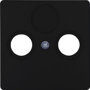 KOPP HK05 AFDEKPLAAT TV/FM MAT-ZWART