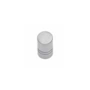 INTERSTEEL KNOP BOLROND ACHTERPLAAT 25MM RVS GEBORSTELD