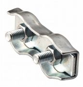 STAALDRAADKLEM 6MM DUPLEX VERZINKT