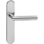 INTERSTEEL DEURKRUK RHENEN OVAAL SCHILD RVS WC LINKS