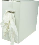 DJG POETSDOEK WIT KATOEN 9KG / DOOS