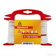NYLON KOORD WIT 6,0MM 20MTR