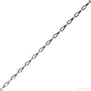 PATENTKETTING MESSING VERCHROOMD 0,35 X 12,5MM