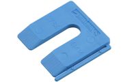 MILLI-MAX UITVULPLAAT 100ST 4MM BLAUW