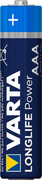 VARTA BATTERIJ AAA 1,5VOLT (4 STUKS)