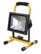 VETEC BOUWLAMP LED ACCU 20 WATT GEEL