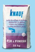 KNAUF FIX & FINISH - BLOKKENLIJM EN PLEISTERGIPS ZAK 25 KG