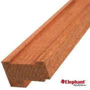 MERANTI KOZIJNHOUTPROFIEL 67X114 MM VOLHOUT