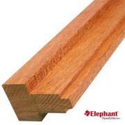 MERANTI KOZIJNHOUTPROFIEL 66 X 110MM TUSSENSTIJL VOLHOUT