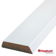 HARDHOUT SCHUINE KOPLAT 13 X 33MM GEGROND
