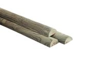 VERDUURZAAMDE HALFRONDE REGEL HAAKS INGEKORT 9 X 300CM