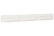 Nedco BV ALU SCHOEPENROOSTER 370 X 40MM, KLEINE SCHOEPEN, OMGEZETTE RAND, WIT
