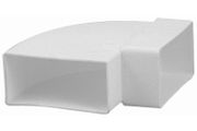 Nedco BV HOEKSTUK 110X54MM HORIZONTAAL 90°