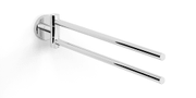 MTD ROBERTO 2-LIDS HANDDOEKHOUDER CHROOM