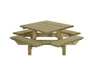 PICKNICKTAFEL (0412) 195 X 195CM
