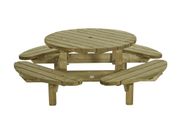 PICKNICKTAFEL (0414) ROND 210CM